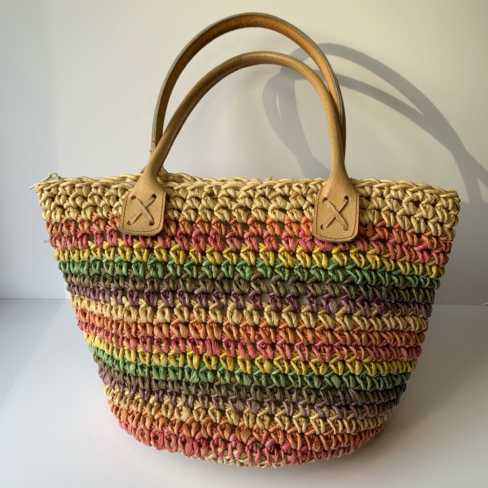 Boho Woven Straw Bag